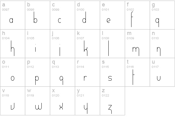 Verticalization details - Free Fonts at FontZone.net