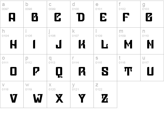 Vice Presidente details - Free Fonts at FontZone.net