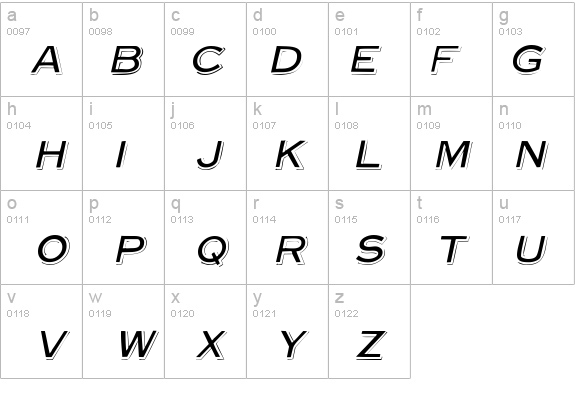 VinylCapsHeavy Italic details - Free Fonts at FontZone.net