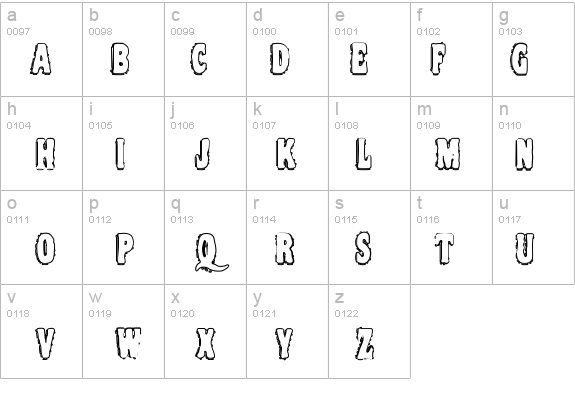 VTC NightOfTheDrippyDeadOuttie details - Free Fonts at FontZone.net