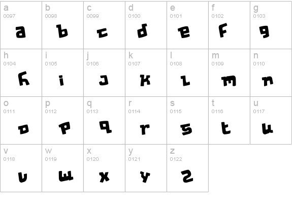 Wacky Spankers details - Free Fonts at FontZone.net