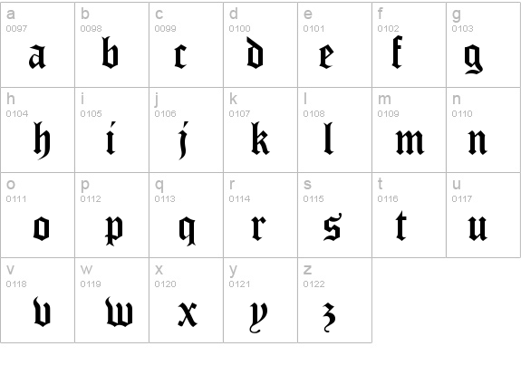 waxwork DEMO details - Free Fonts at FontZone.net