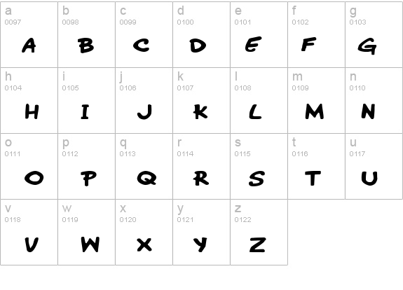 Wimp-Out Expanded details - Free Fonts at FontZone.net