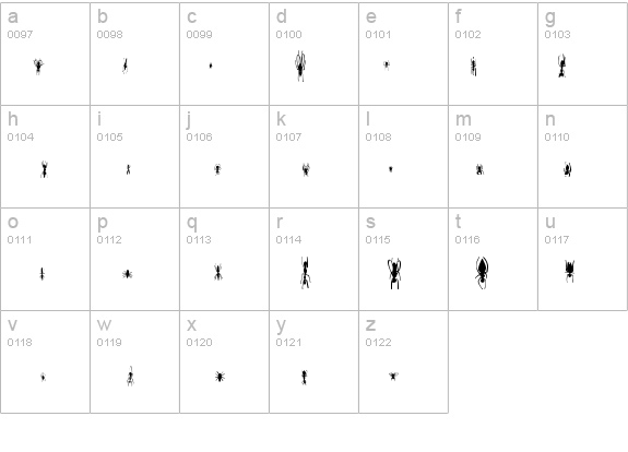 Win Bugs details - Free Fonts at FontZone.net