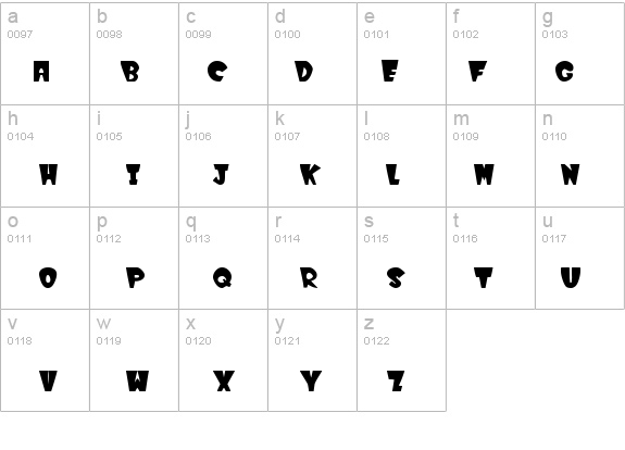 WinksFilled details - Free Fonts at FontZone.net
