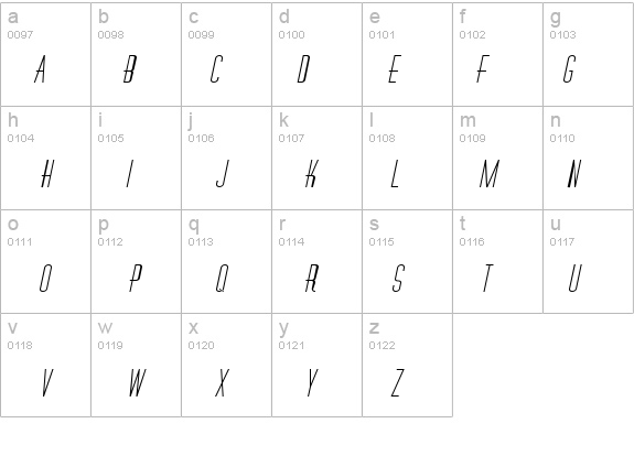 Wire-Extended Bold Italic details - Free Fonts at FontZone.net