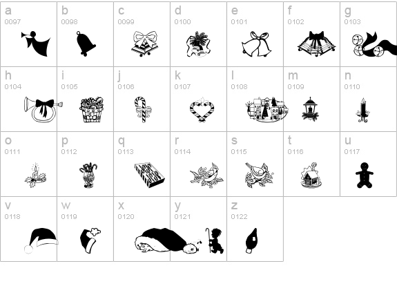 wmchristmas2 details - Free Fonts at FontZone.net