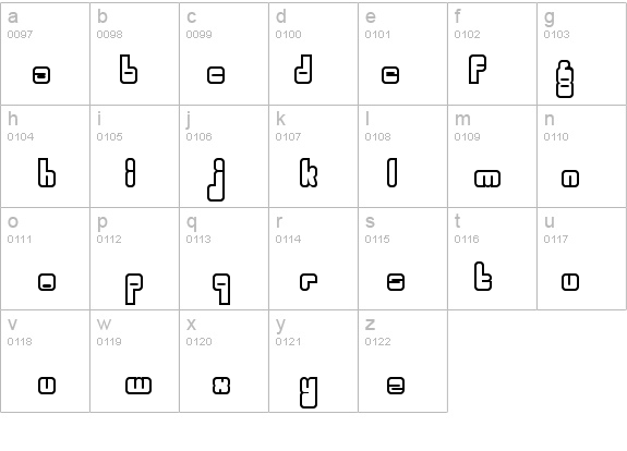Woggle details - Free Fonts at FontZone.net