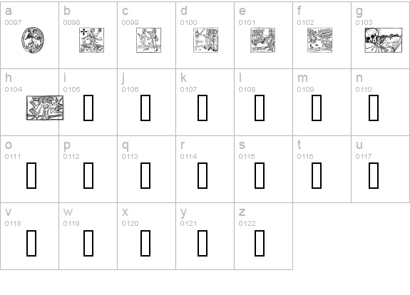 Woodcut2 details - Free Fonts at FontZone.net