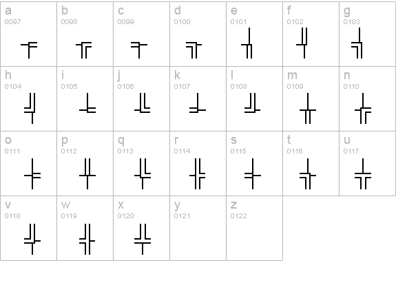 WP BoxDrawing details - Free Fonts at FontZone.net