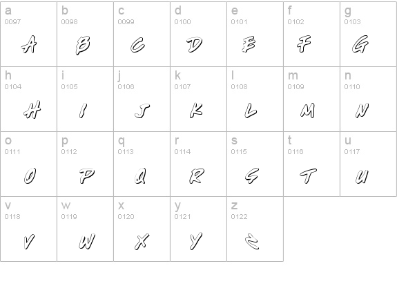 Write Off Outline details - Free Fonts at FontZone.net