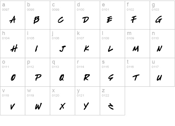 Write Off details - Free Fonts at FontZone.net