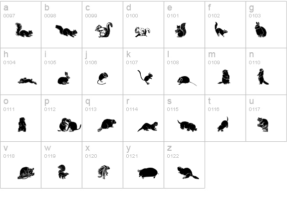 WWFurryFriends details - Free Fonts at FontZone.net