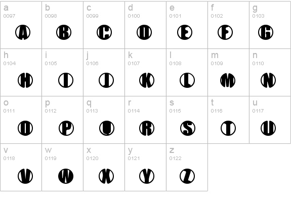 YChrome Contained details - Free Fonts at FontZone.net