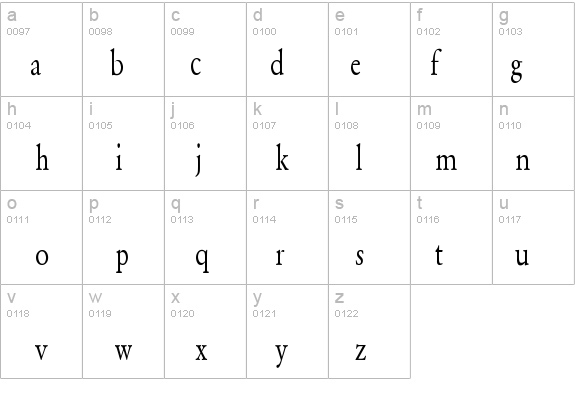 Yearlind-Normal Condensed details - Free Fonts at FontZone.net