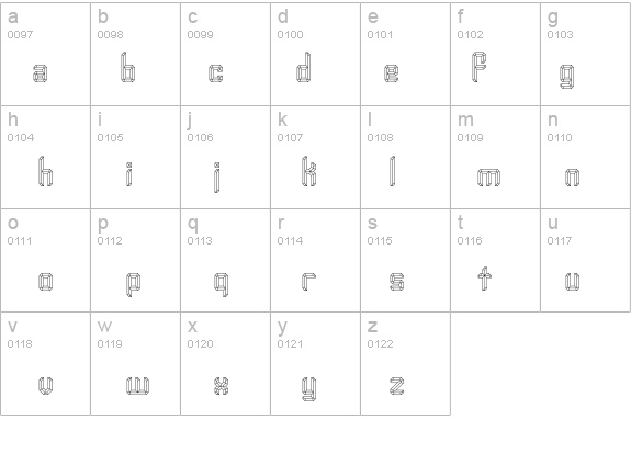 Your Complex O BRK details - Free Fonts at FontZone.net