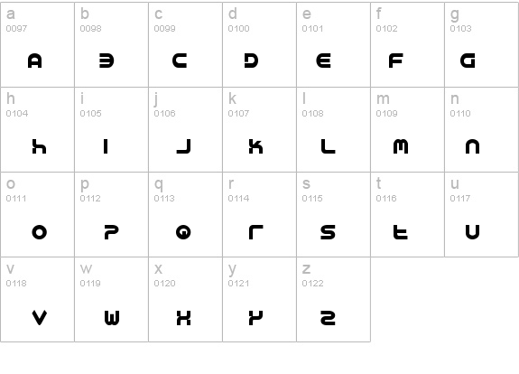 Yukon Tech Bold details - Free Fonts at FontZone.net