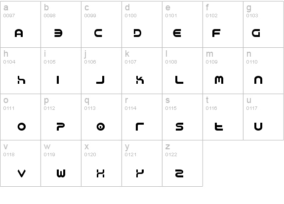 Yukon Tech details - Free Fonts at FontZone.net