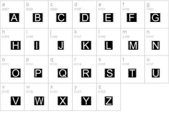 Zacken Normal details - Free Fonts at FontZone.net