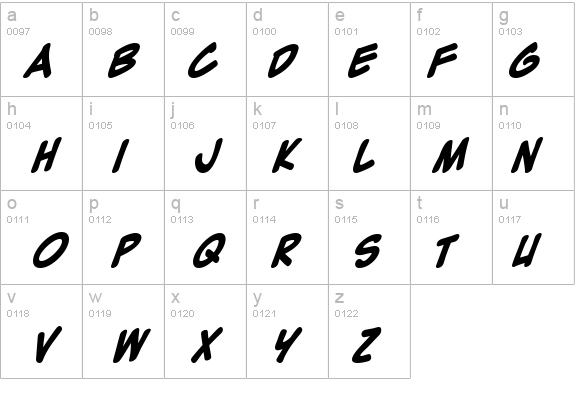 Zap Raygun V2.0 Bold details - Free Fonts at FontZone.net