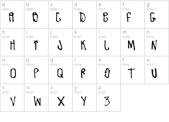 Zdarx Hardcore details - Free Fonts at FontZone.net
