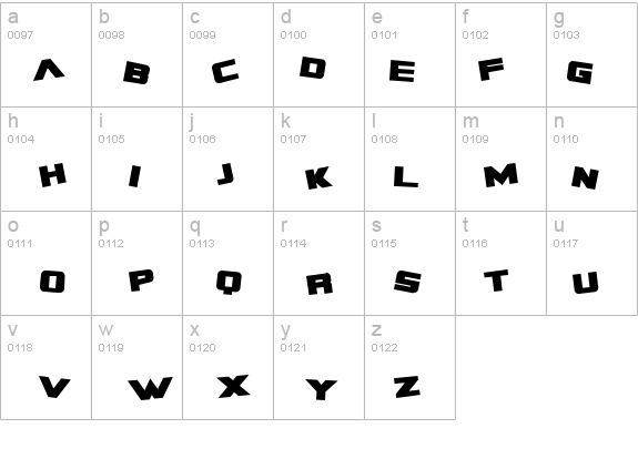 Zero Gravity Extended Bold details - Free Fonts at FontZone.net