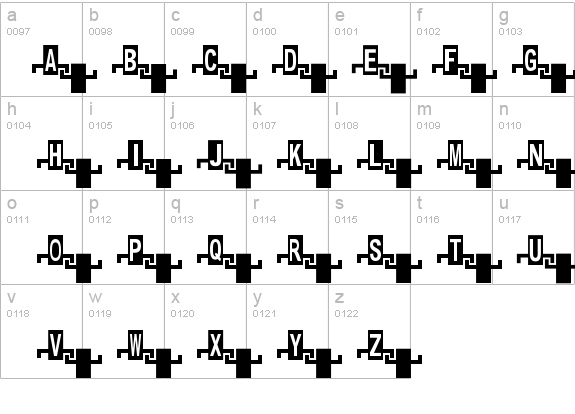 Zipper details - Free Fonts at FontZone.net