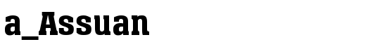 a_Assuan - Download Thousands of Free Fonts at FontZone.net