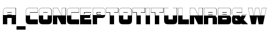 a_ConceptoTitulNrB&W - Download Thousands of Free Fonts at FontZone.net