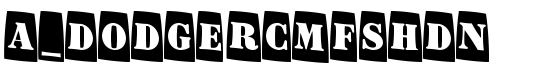 a_DodgerCmFshDn - Download Thousands of Free Fonts at FontZone.net