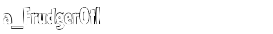 a_FrudgerOtl - Download Thousands of Free Fonts at FontZone.net