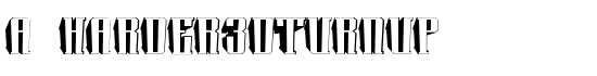 a_Harder3dTurnUp - Download Thousands of Free Fonts at FontZone.net