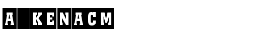 a_KenaCm - Download Thousands of Free Fonts at FontZone.net