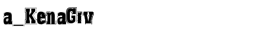 a_KenaGrv - Download Thousands of Free Fonts at FontZone.net