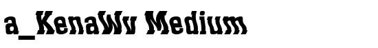 a_KenaWv Medium - Download Thousands of Free Fonts at FontZone.net