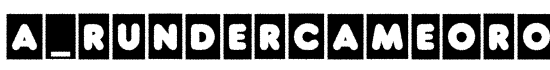 a_RunderCameoRough - Download Thousands of Free Fonts at FontZone.net