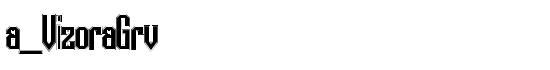 a_VizoraGrv - Download Thousands of Free Fonts at FontZone.net