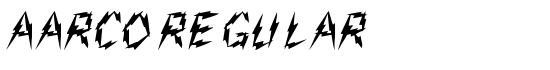 Aarco Regular - Download Thousands of Free Fonts at FontZone.net