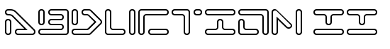 Abduction II - Download Thousands of Free Fonts at FontZone.net