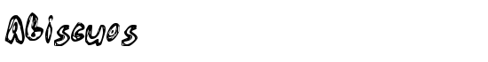 Abiscuos - Download Thousands of Free Fonts at FontZone.net