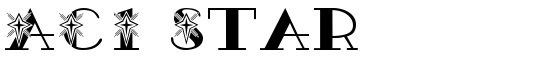 AC1 Star - Download Thousands of Free Fonts at FontZone.net