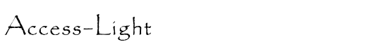 Access-Light - Download Thousands of Free Fonts at FontZone.net