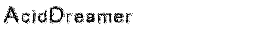 AcidDreamer - Download Thousands of Free Fonts at FontZone.net