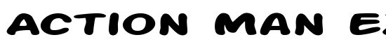 Action Man Extended Bold - Download Thousands of Free Fonts at FontZone.net
