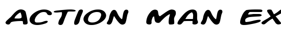 Action Man Extended Italic - Download Thousands of Free Fonts at FontZone.net