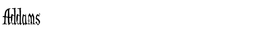Addams - Download Thousands of Free Fonts at FontZone.net
