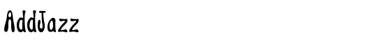 AddJazz - Download Thousands of Free Fonts at FontZone.net
