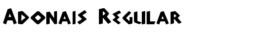 Adonais Regular - Download Thousands of Free Fonts at FontZone.net