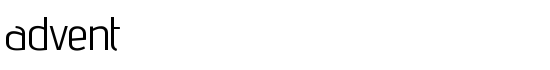 advent - Download Thousands of Free Fonts at FontZone.net