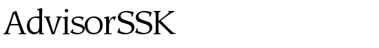 AdvisorSSK - Download Thousands of Free Fonts at FontZone.net